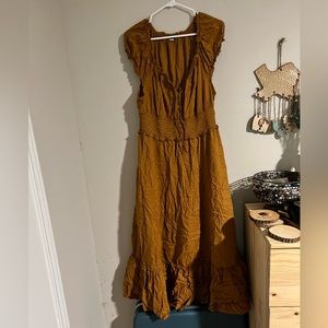 ✨SOLD✨ Old Navy Peasant Style Textured Dress